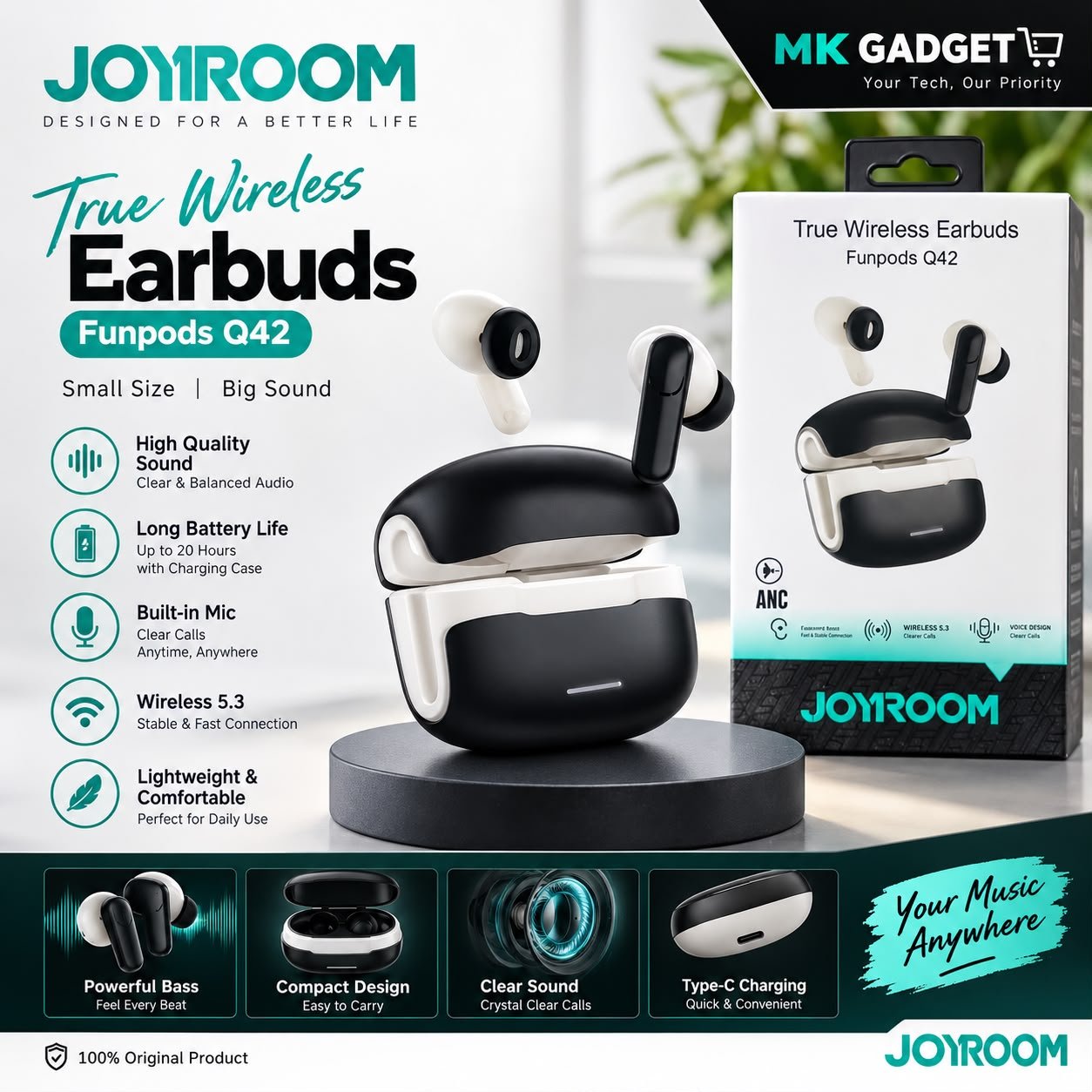 Joyroom Funpods Q42 True Wireless Earbuds